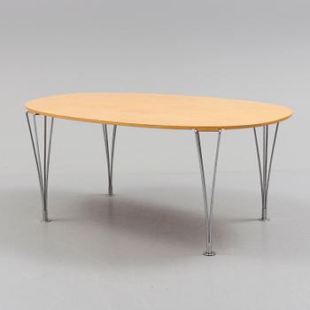 A "Superelips" table by Bruno Mathsson and Piet Hein, 20th century.