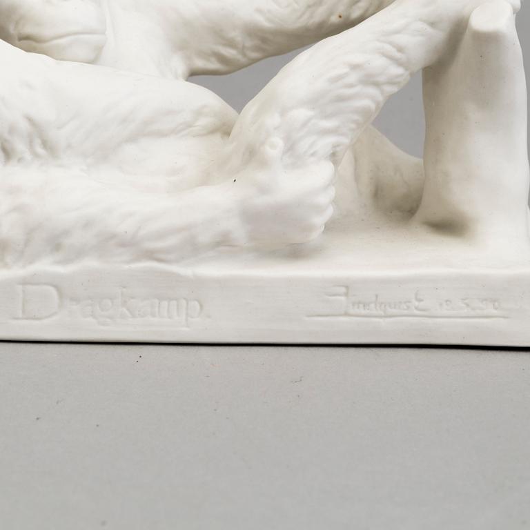 A PARIAN FIGURE, Gustafsberg, early 20th century.