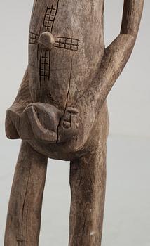 SKULPTUR, trä, Afrika, 1900-tal.