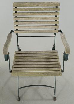 A garden group of five pieces, second half of the 20th century.