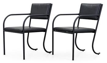 A pair of Jonas Bohlin chairs.