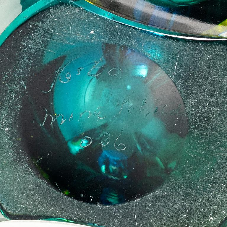 Mona Morales-Schildt, vase, "Ventana", Kosta.