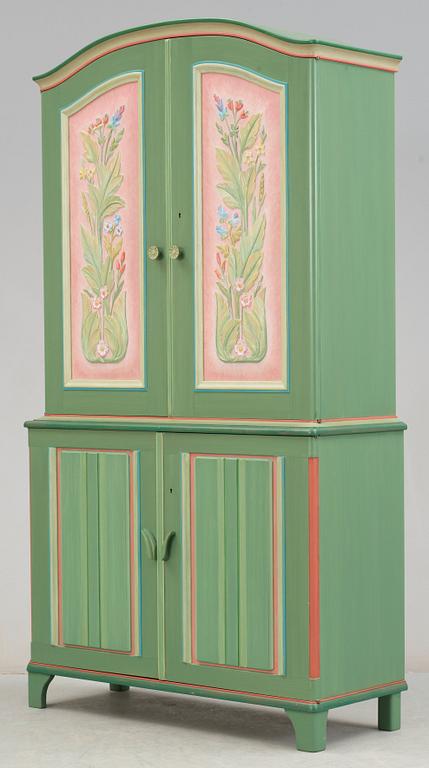 A Carl Malmsten painted cabinet, 'Stigberget', Sweden.