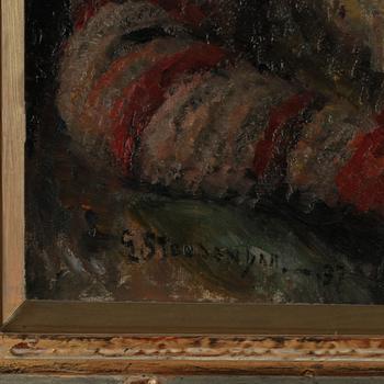 GEORG STOOPENDAAL, olja på duk, signerad och daterad -37.