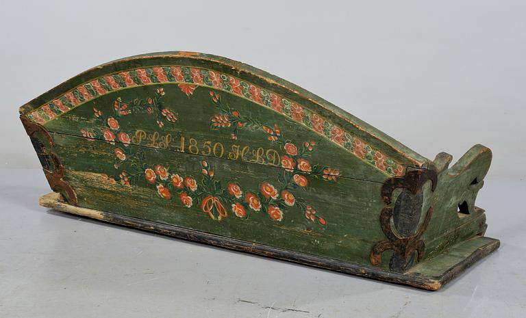 VAGNSSÄTE, allmoge, 1800-tal.