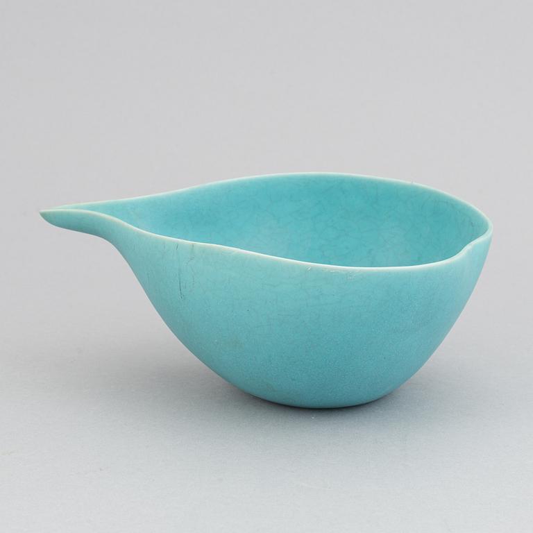 Paul Hoff, a stoneware bowl for Gustavsbergs studio, 1989, ed 50/150.