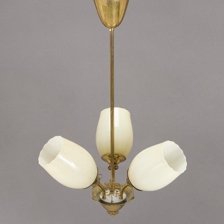 A mid 20th- century pending light for Stockmann.