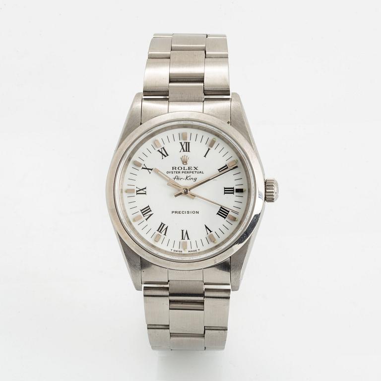 Rolex, Oyster Perpetual, Air-King, Precision, wristwatch, 34 mm.