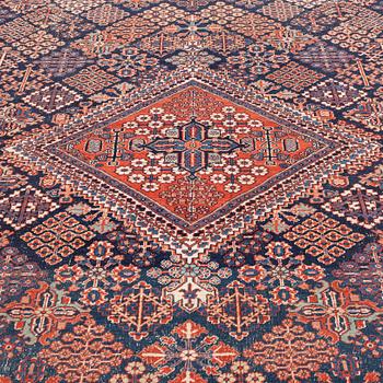 A semi-antique carpet from Joshaghan, around 348 x 190 cm.