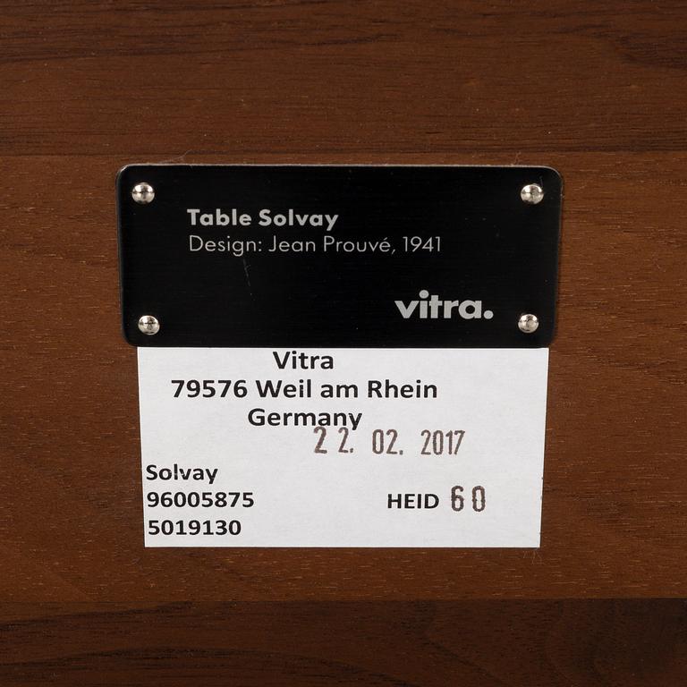 Jean Prouvé, an "EM" dining table, Vitra, 2017.