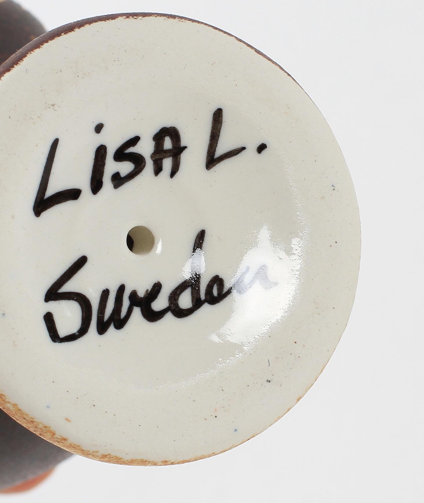FIGURINER, 2 st, keramik, Lisa Larson Gustavsberg.
