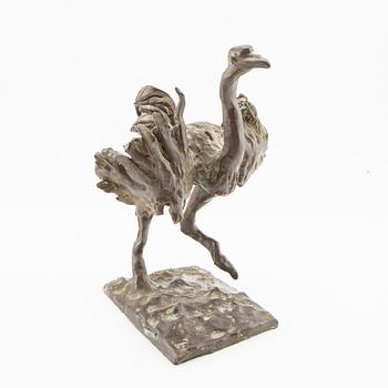 Tommy Assarsson, "Ostrich in Bronze".