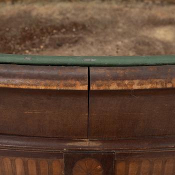 A Gustavian style flower table, Nordiska Kompanier, Sweden, early 20th century.