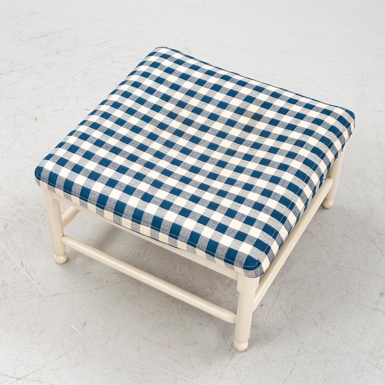 A 'Medevi Brunn' foot stool from IKEA's 18th century series, 1990's.