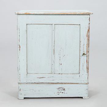 A painted cabinet, circa 1900.