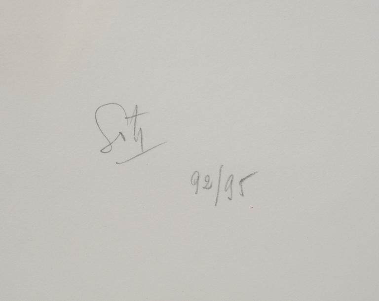 JESÚS RAFAEL SOTO, färgserigrafi, signerad och numrerad 92/95.