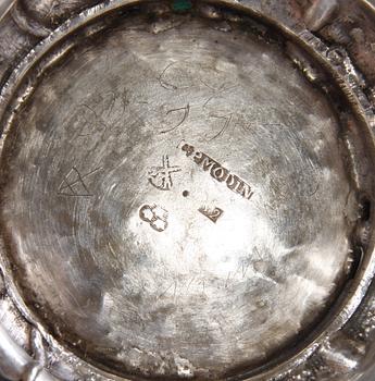 BÄGARE, silver. C.P. Modin, Sundsvall, verksam 1788-1819.