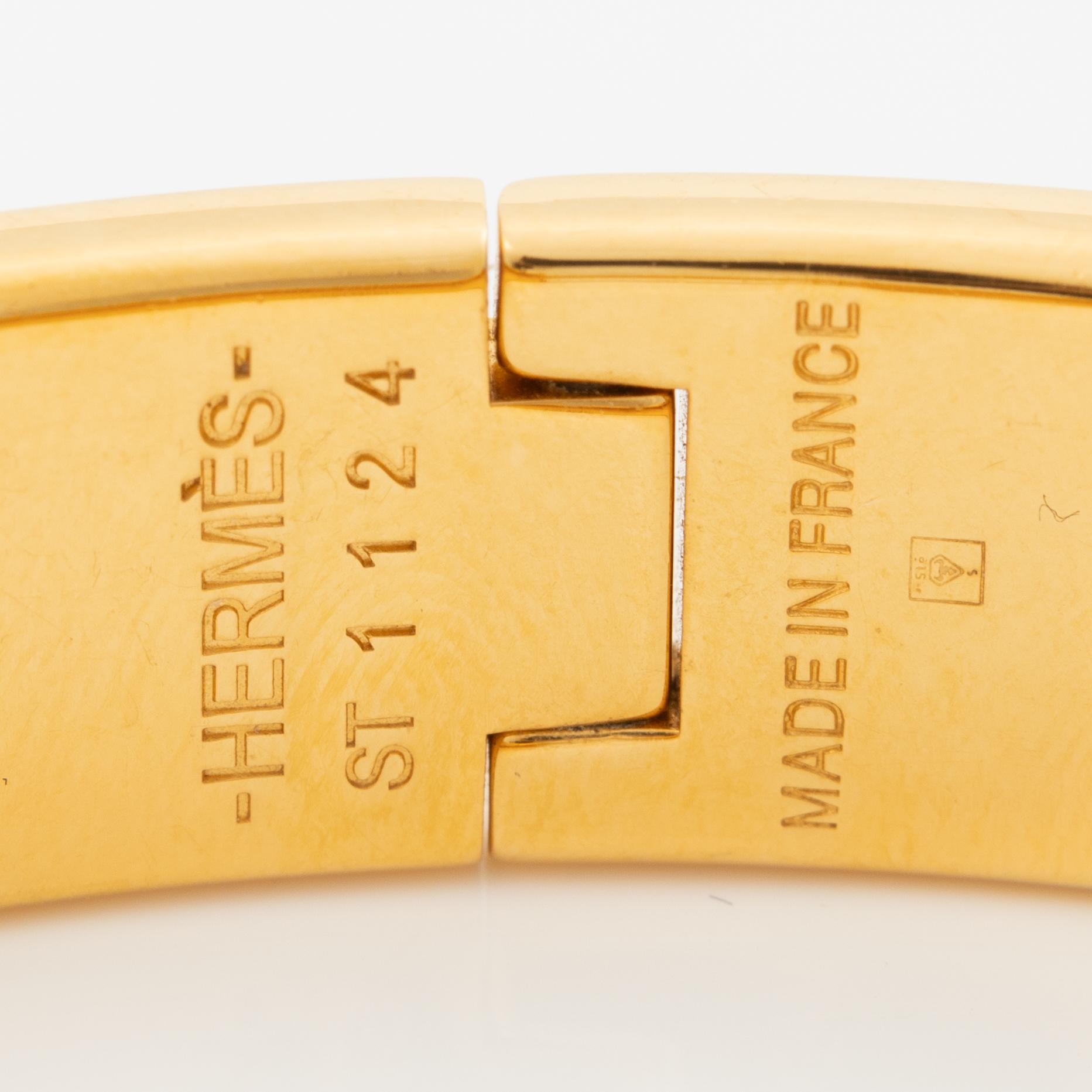 Hermès, armband "Clic Clac H".