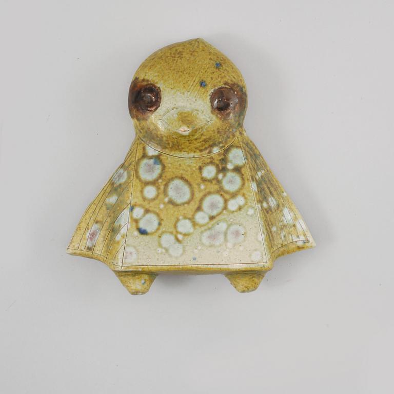 FIGURIN, keramik, Francesca Mascitti-Lindh, Arabia, monogramsignerad FM.