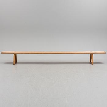 a swedish wooden bench from the 19th century.