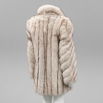 SAGA FOX,  a fox fur jacket.