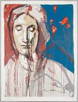 Kuutti Lavonen, silkscreen, signed and dated 2009, numbered P.P. 1/4.