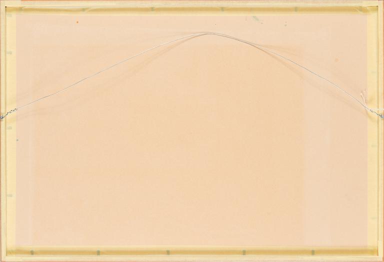 Evald Okas, etsning och akvatint, signerad och daterad 1964.