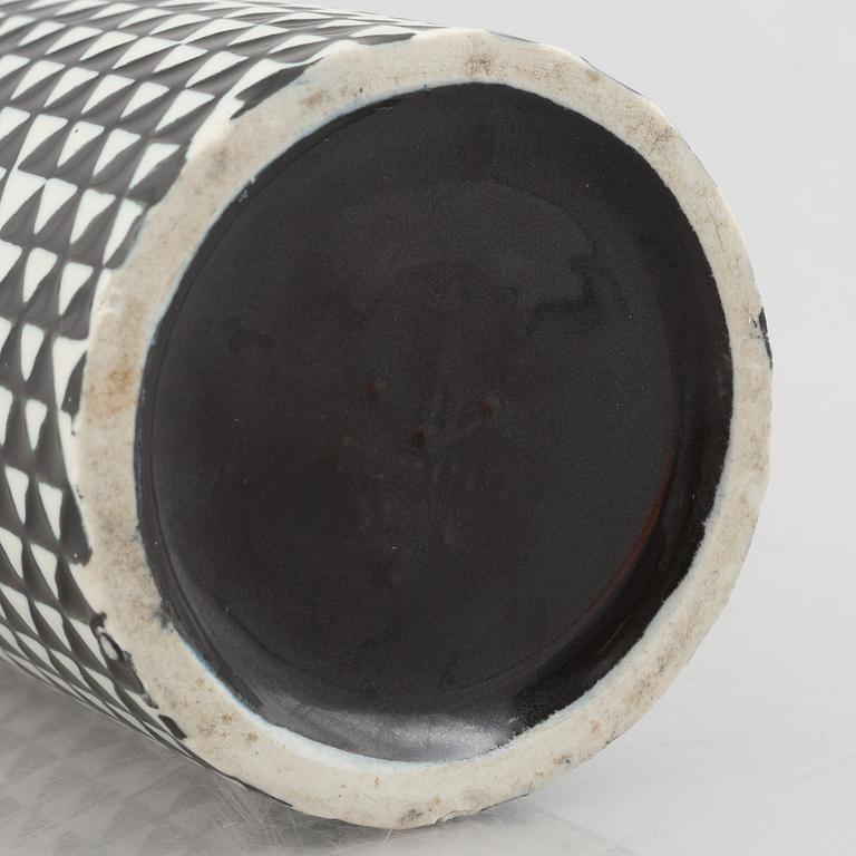 Stig Lindberg, a 'Domino' stoneware vase, Gustavsberg.