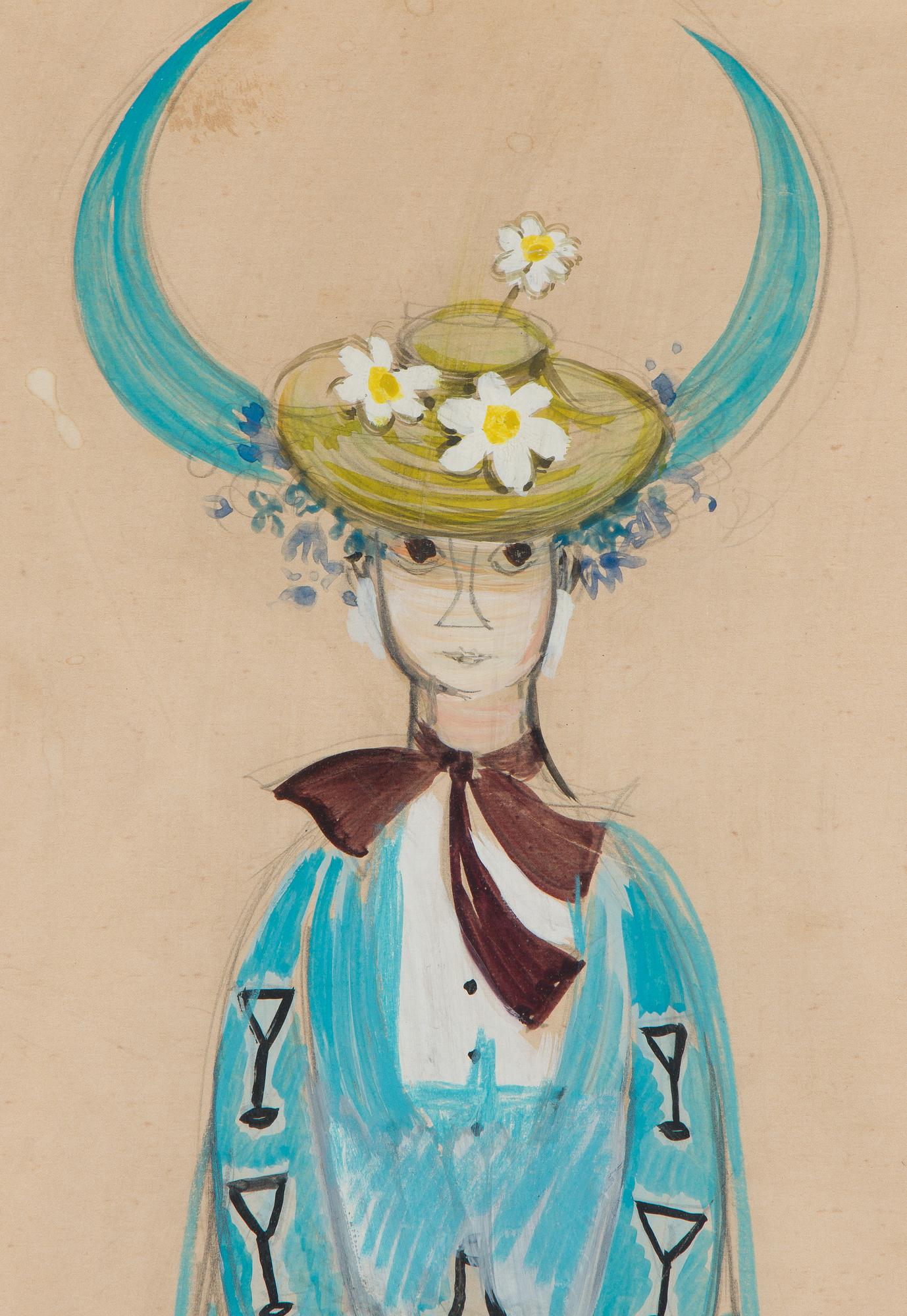 Tove Jansson, "Gulle i cocktail-klänning".