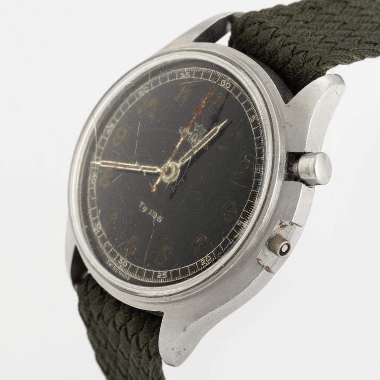 Lemania, "Tg 195", "Tre kronor/Three Crowns", ca 1958.