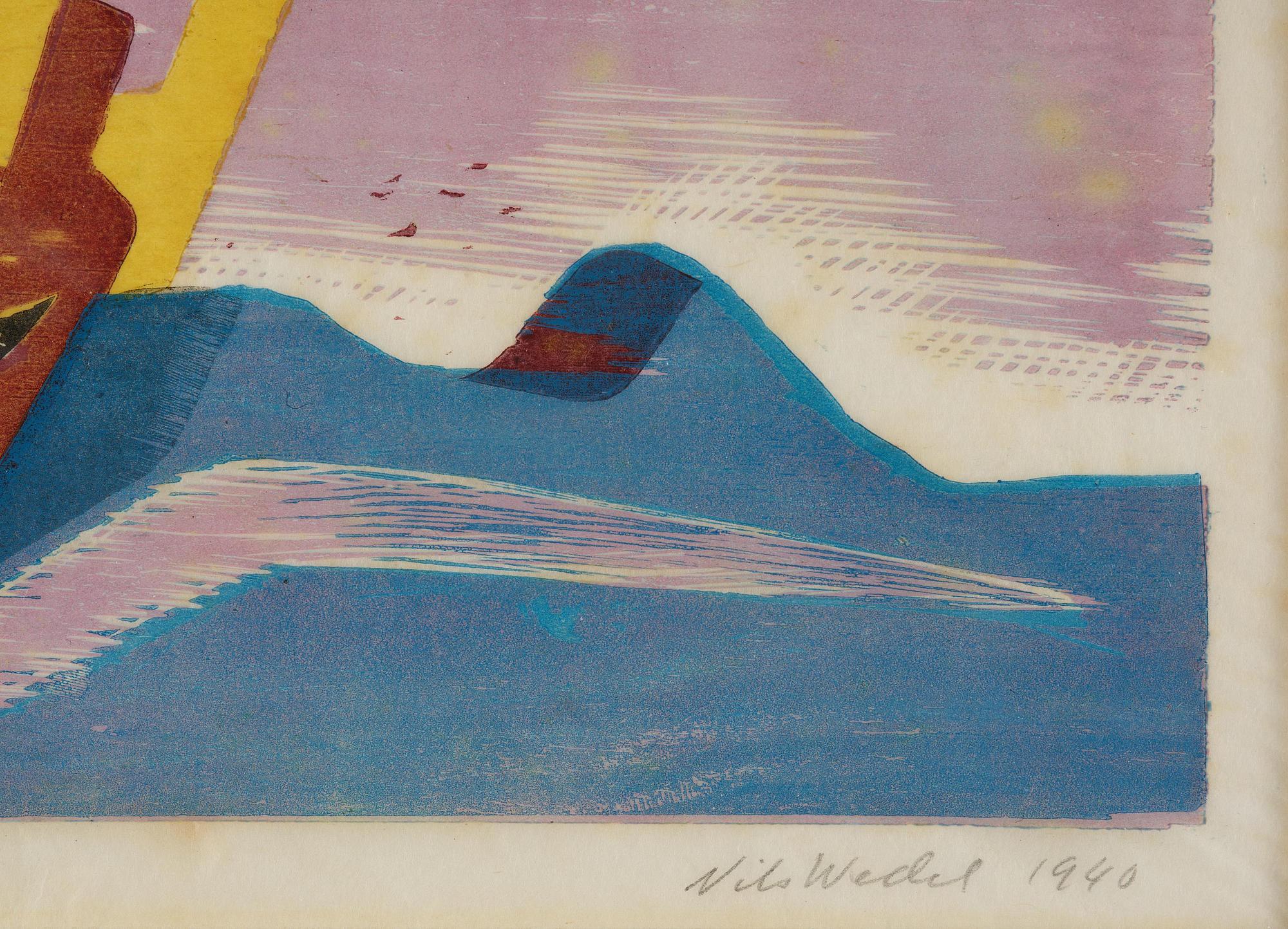 Nils Wedel, "13 mars 1940".