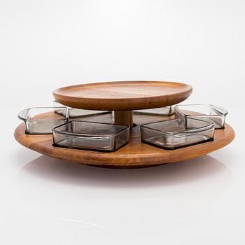 A 1960/70s serving tray 'Lazy Susan' for Digsmed, Denmark.
