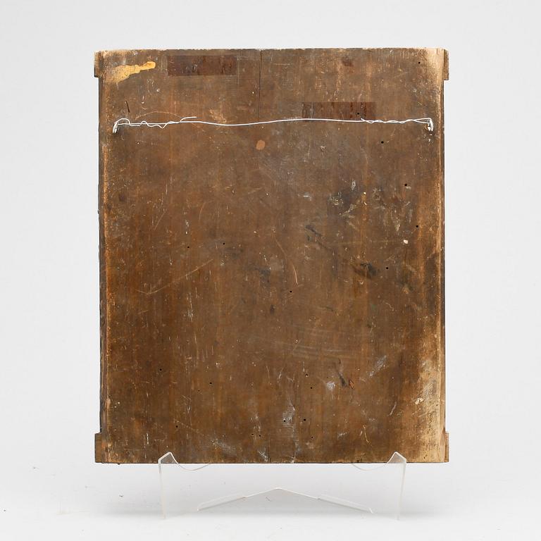 IKON, träpannå, Ryssland, 1800-tal.