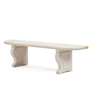 354. A Gustavian-style bench, 20th century.