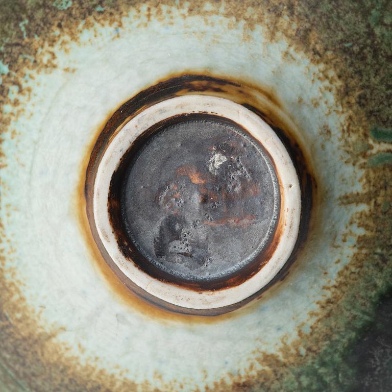 Kyllikki Salmenhaara, a stoneware bowl, Arabia, Finland 1950's.
