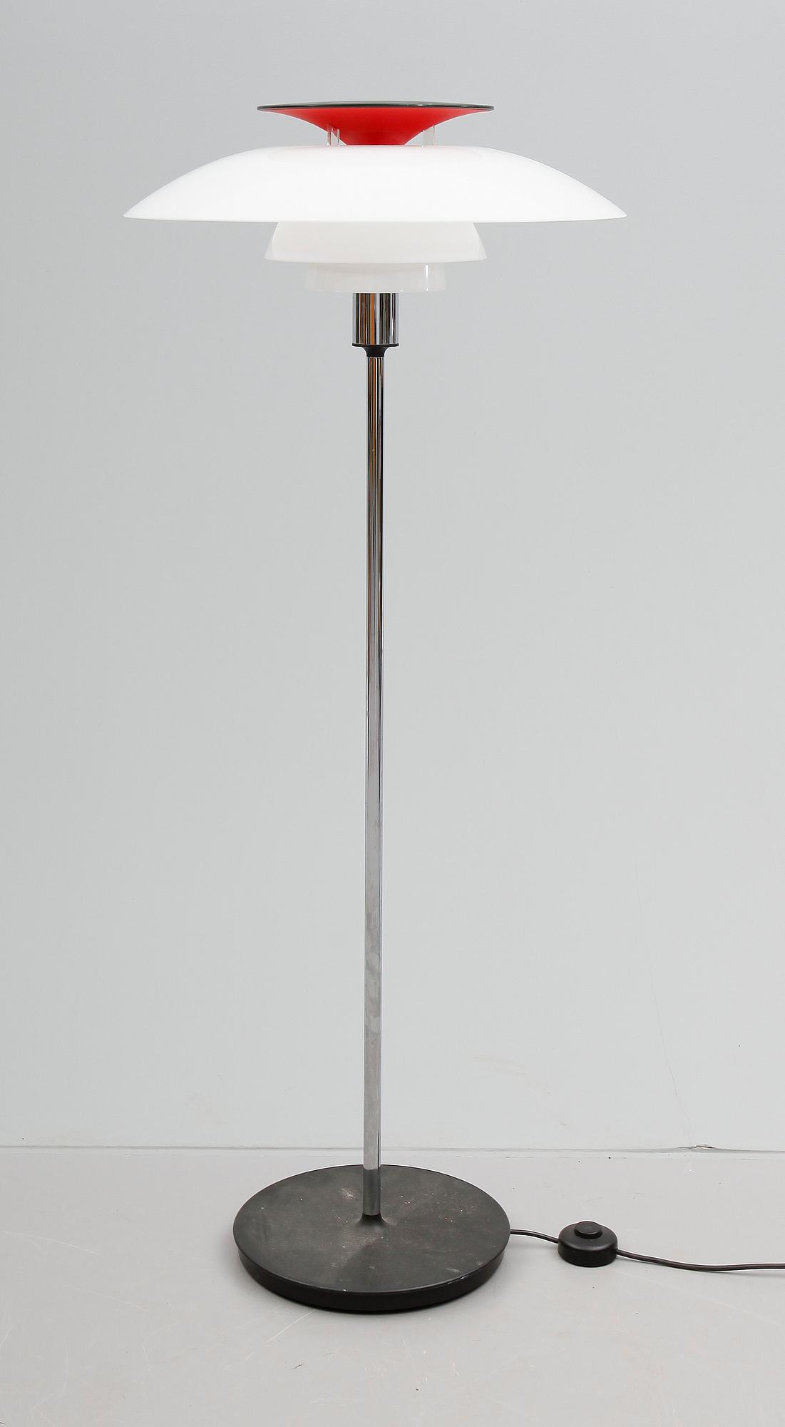 LATTIAVALAISIN, "PH 80", Poul Henningsen, Louis Poulsen, Tanska.
