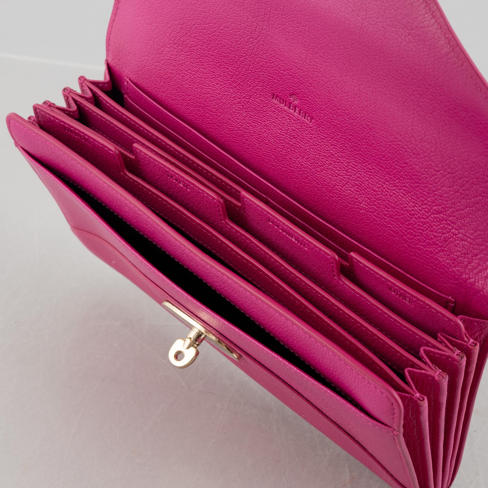 Mulberry, clutch/travel organiser.