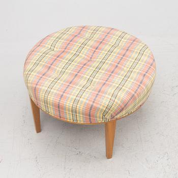 Josef Frank, a model '647' stool, Firma Svenskt Tenn, after 1985.