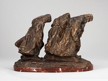 Carl Milles, "Ruskväder" (Foul weather).