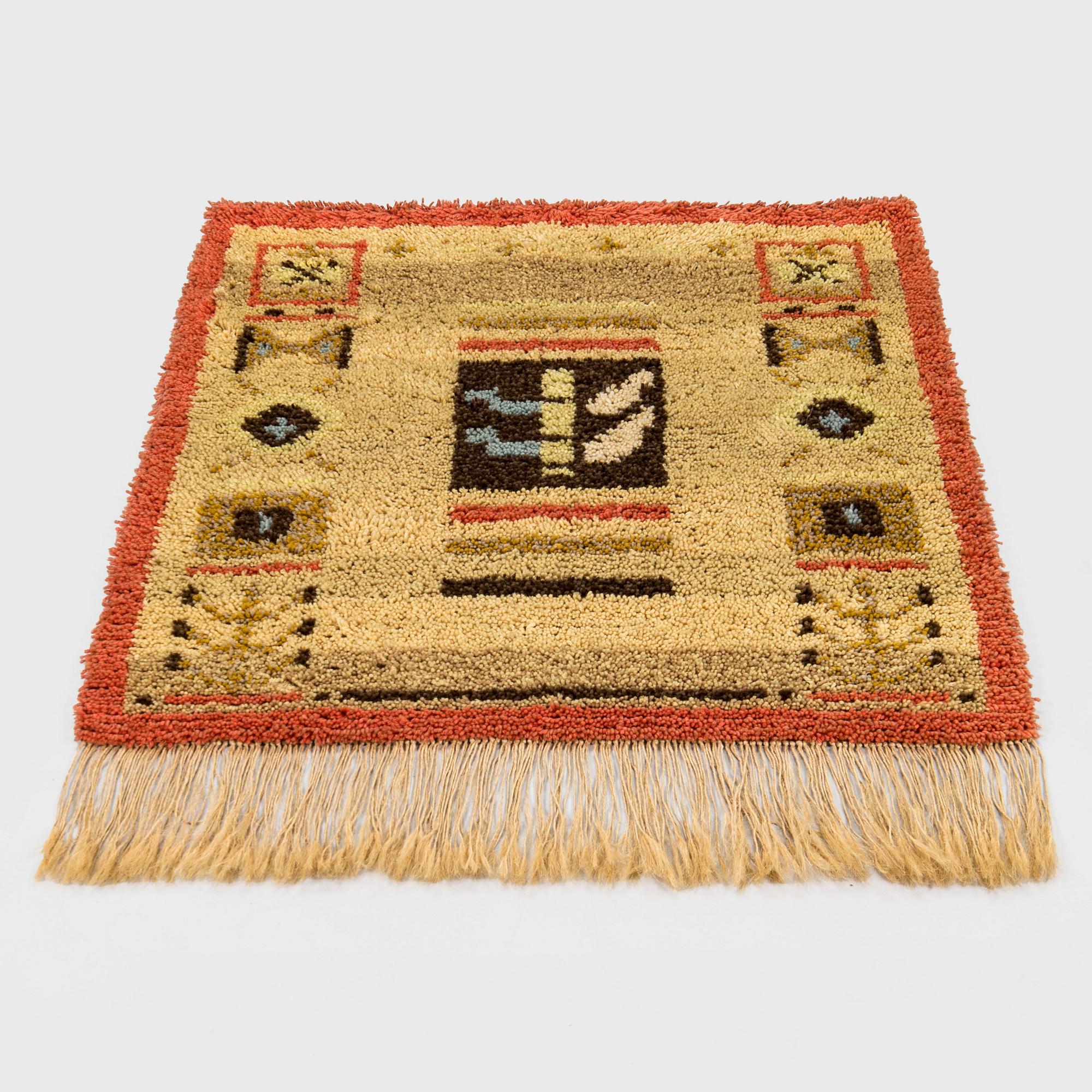 Armi Ratia (Airaksinen), a 1930 wall tapestry. Circa 78 x 63 cm.