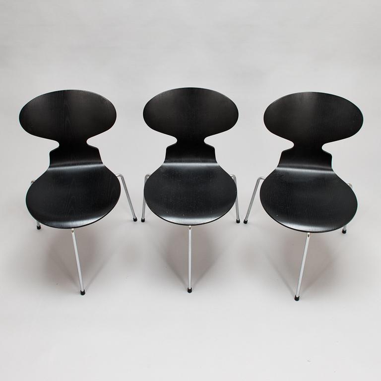 Arne Jacobsen, 5-piece, '3603' and 'The Ant', 2002 Anniversary edition for Fritz Hansen.