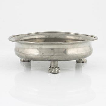 Estrid Ericson & Anna Petrus, a pewter bowl, Firma Svenskt Tenn, Stockholm 1932.