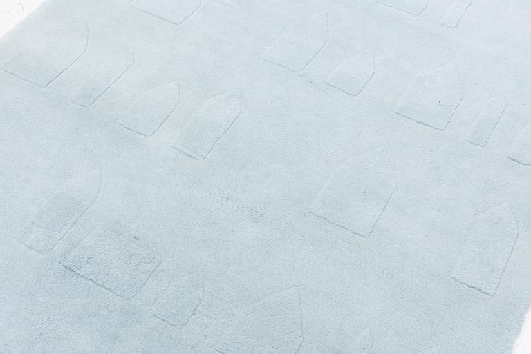 Matta, "Hus - Beta sky blue", Asplund ca 195 x 150 cm.