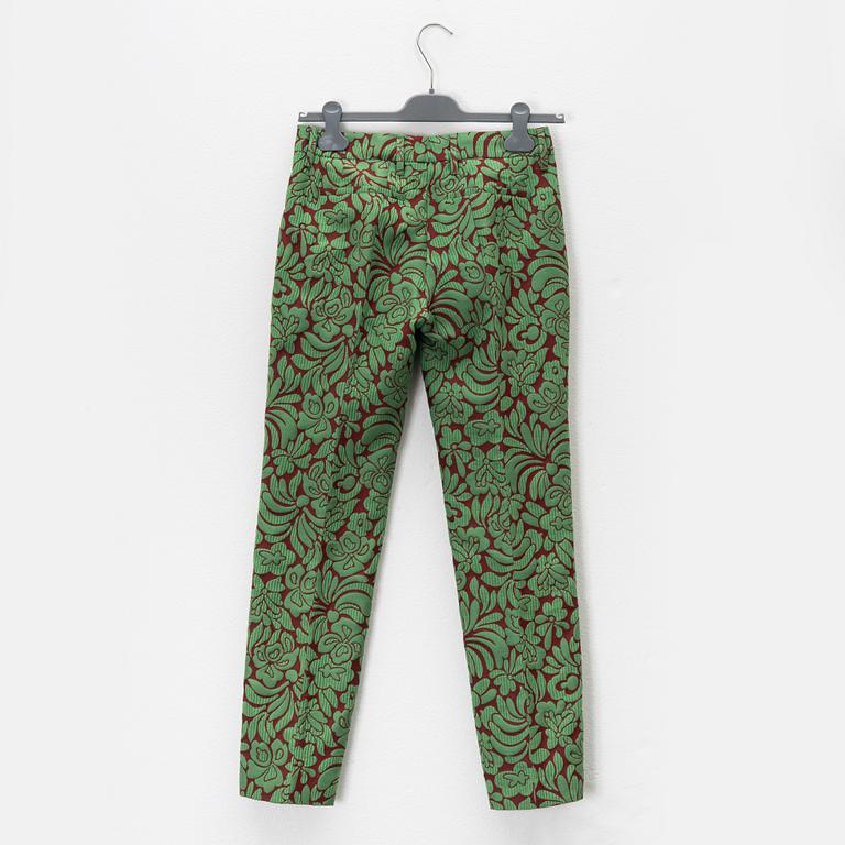 Prada, a pair of damast pants, size 36.