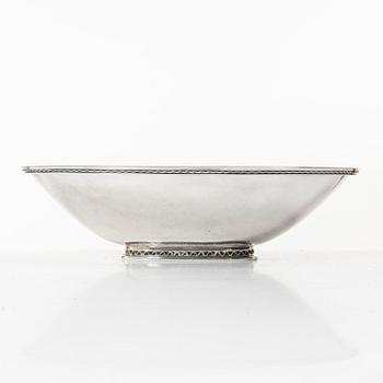 Eric Råström, Skål, silver, firma CG Råström, Stockholm 1975.