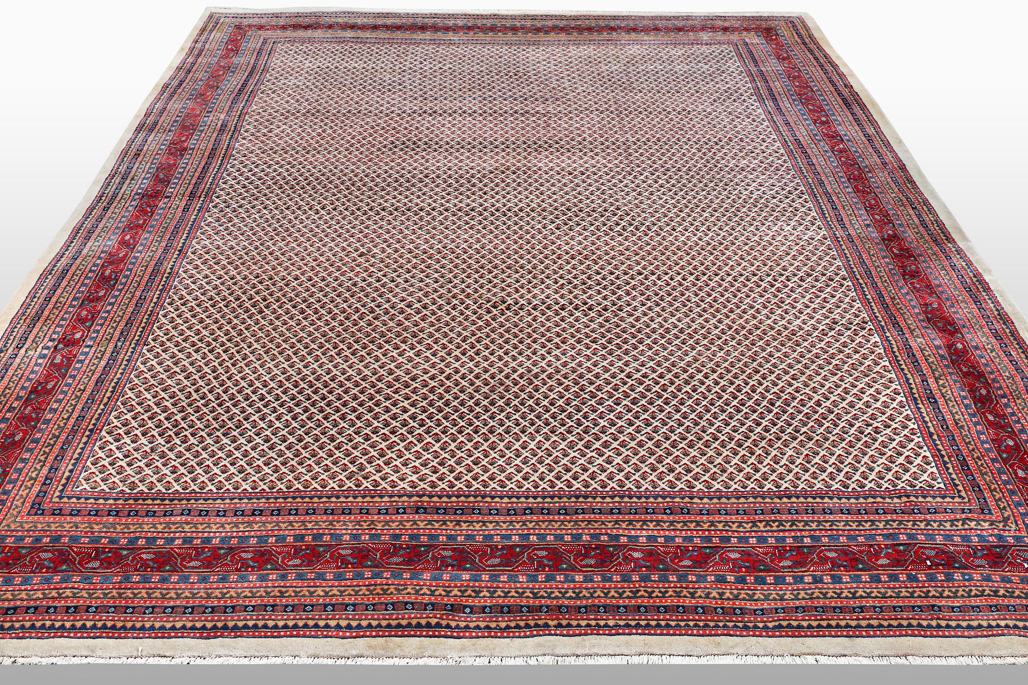 Matta, Sarouk-Mir, ca 422 x 308 cm.
