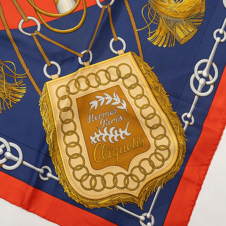 Hermès, scarf, "Cliquetis".
