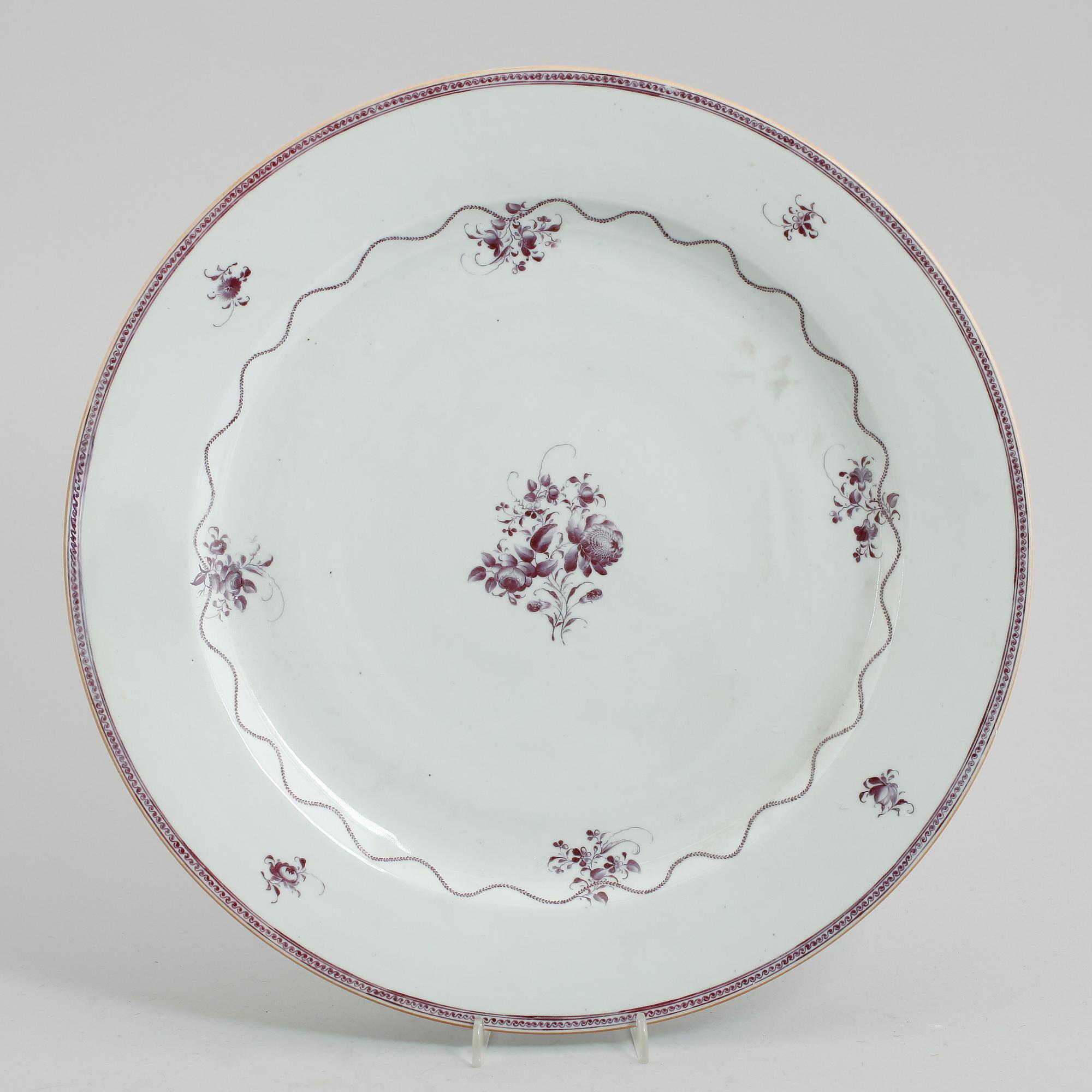 FAT, porslin, Kina, Qianlong 1736-1795.