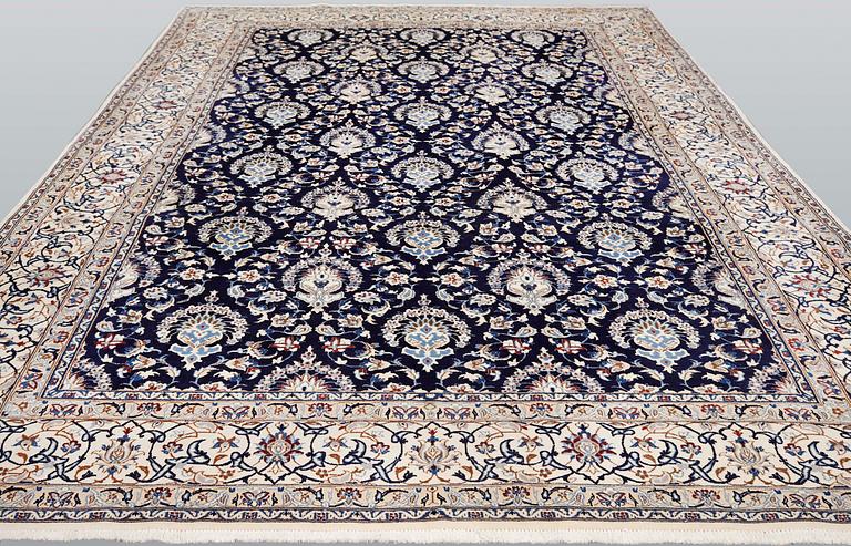 A carpet,  Nain Part Silk, sk 9 LAA, 352 X 250 cm.