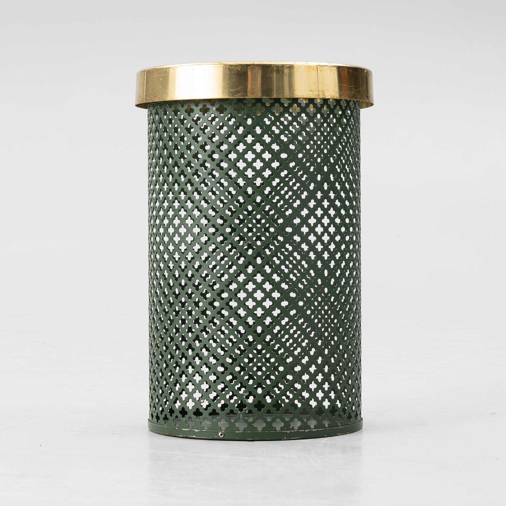 Josef Frank, a model H2562 wastepaper basket, Svenskt Tenn.